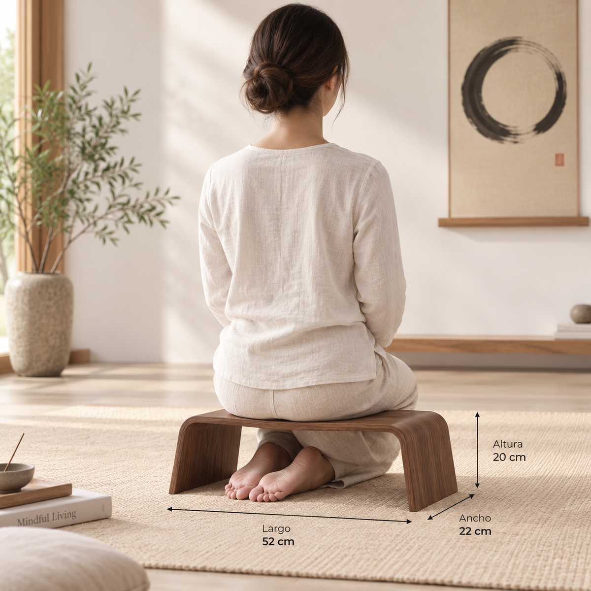 Banco de meditación TNC